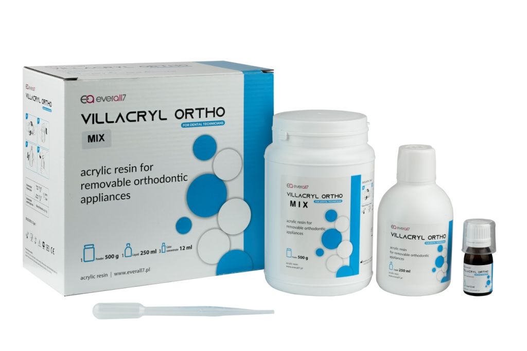 Пластмасса Villacryl Ortho Mix набор Everall7 