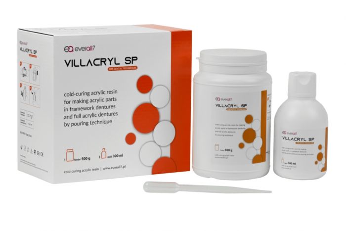 Пластмасса Villacryl SP, цвет V4, 500г + 300мл, Everall7 